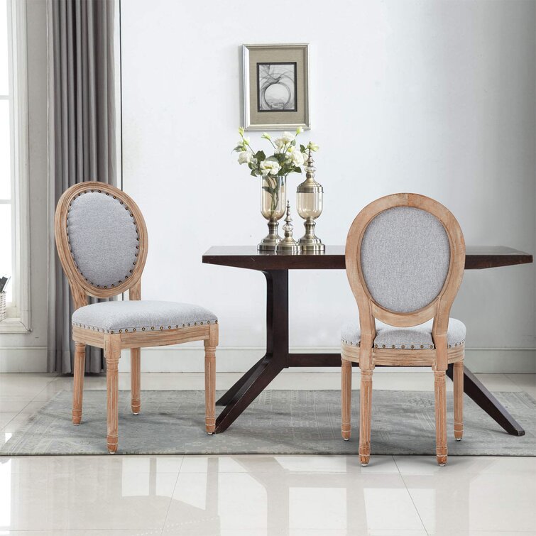 Round discount back chairs